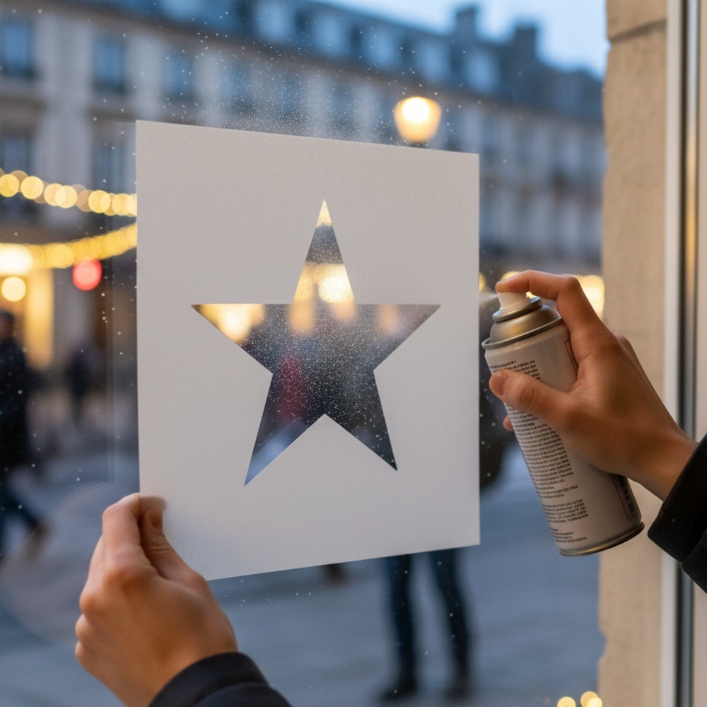 Pack de 5 pochoirs Noël