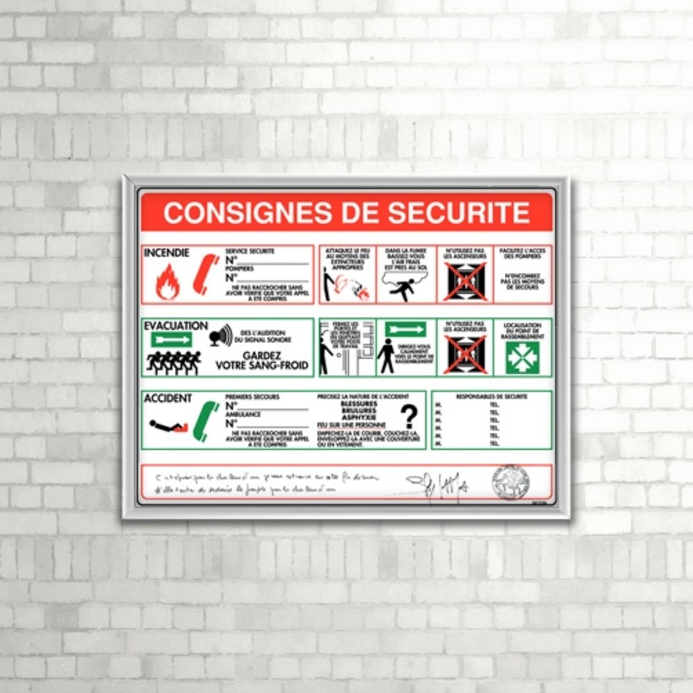 Poster avec cadre