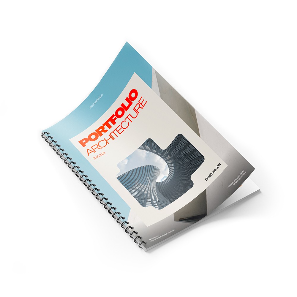 Brochure à spirale