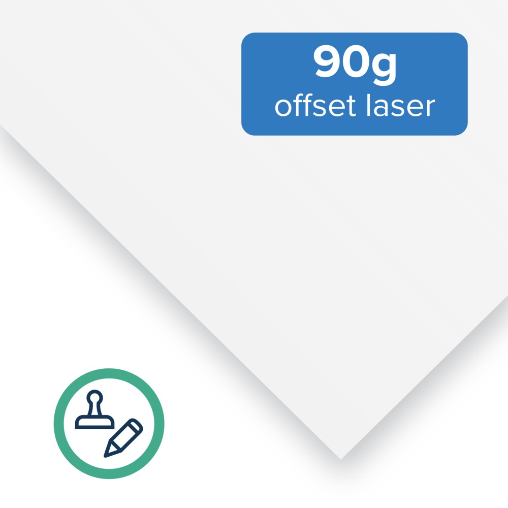 Brochure agrafée 90g offset laser